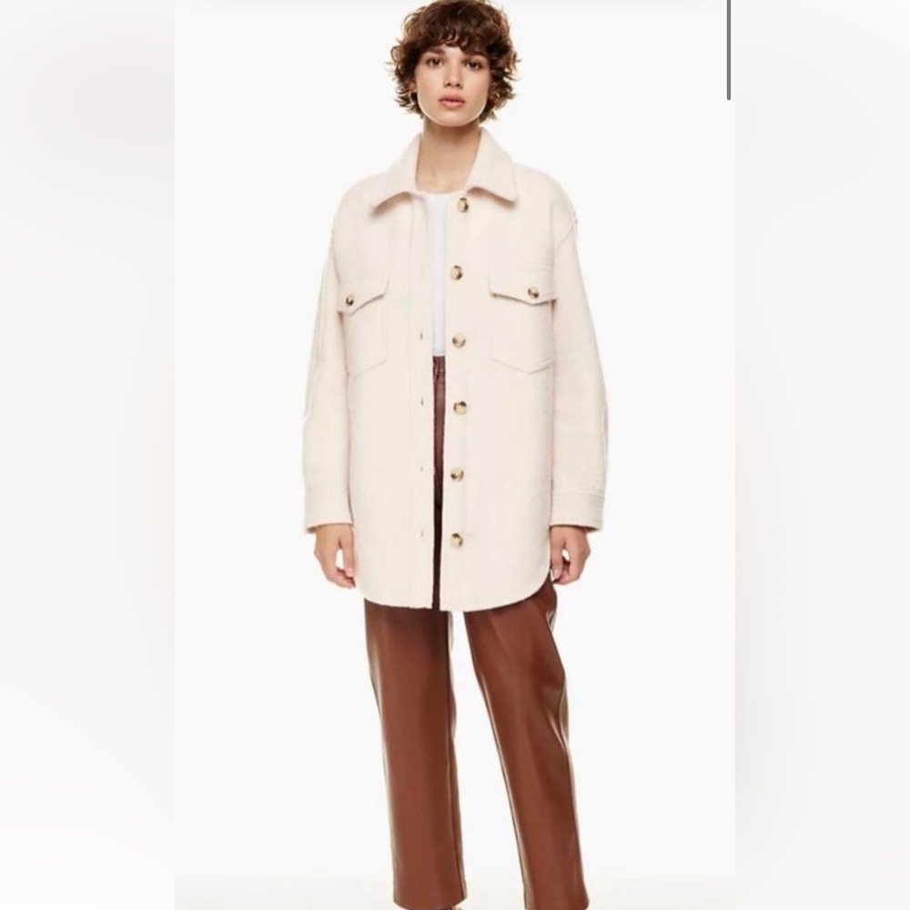 Aritzia wool Sherpa jacket